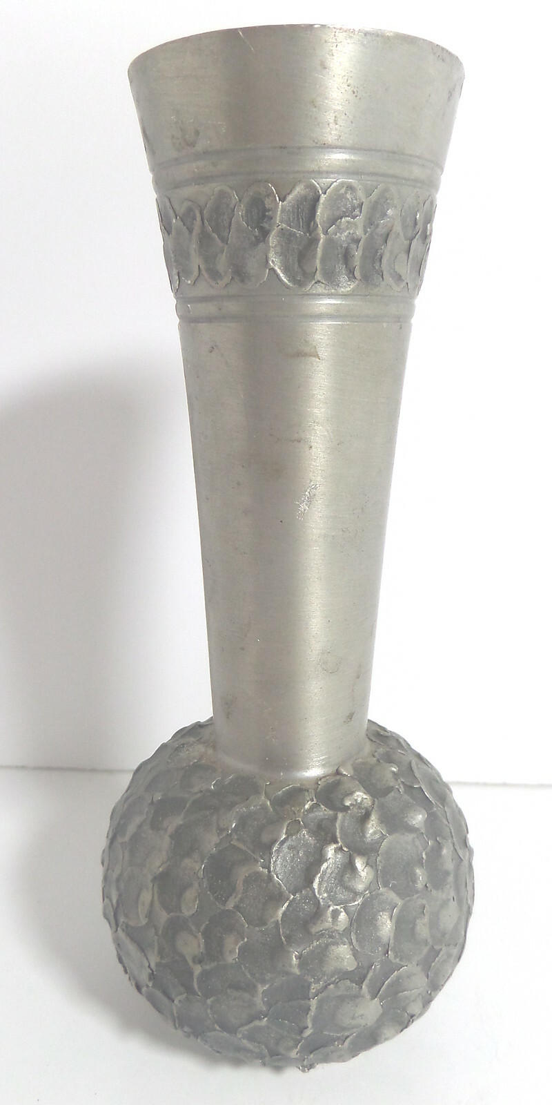 small pewter vase Selandia Norway   (S26)