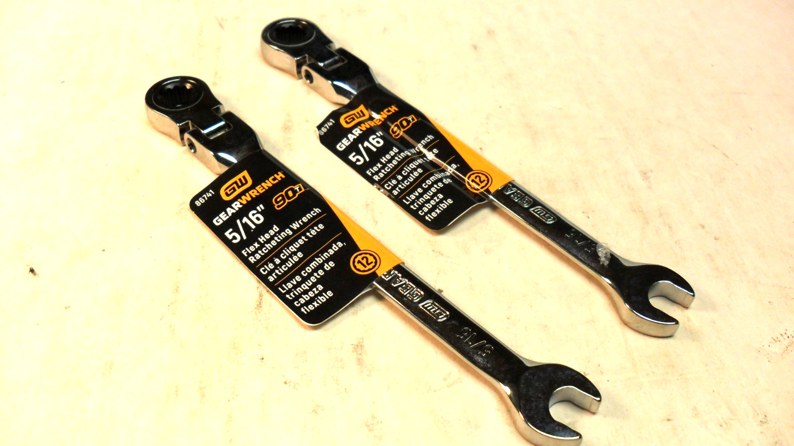QTY2 - GEARWRENCH 86741 5/16 QTY2 - GEARWRENCH 86741 5/16