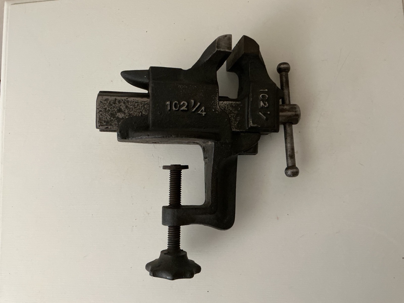 ANTIQUE ATHOL MFG Co 102 1/4 MACHINIST TOOL CLAMP ON VISE 2 1/4