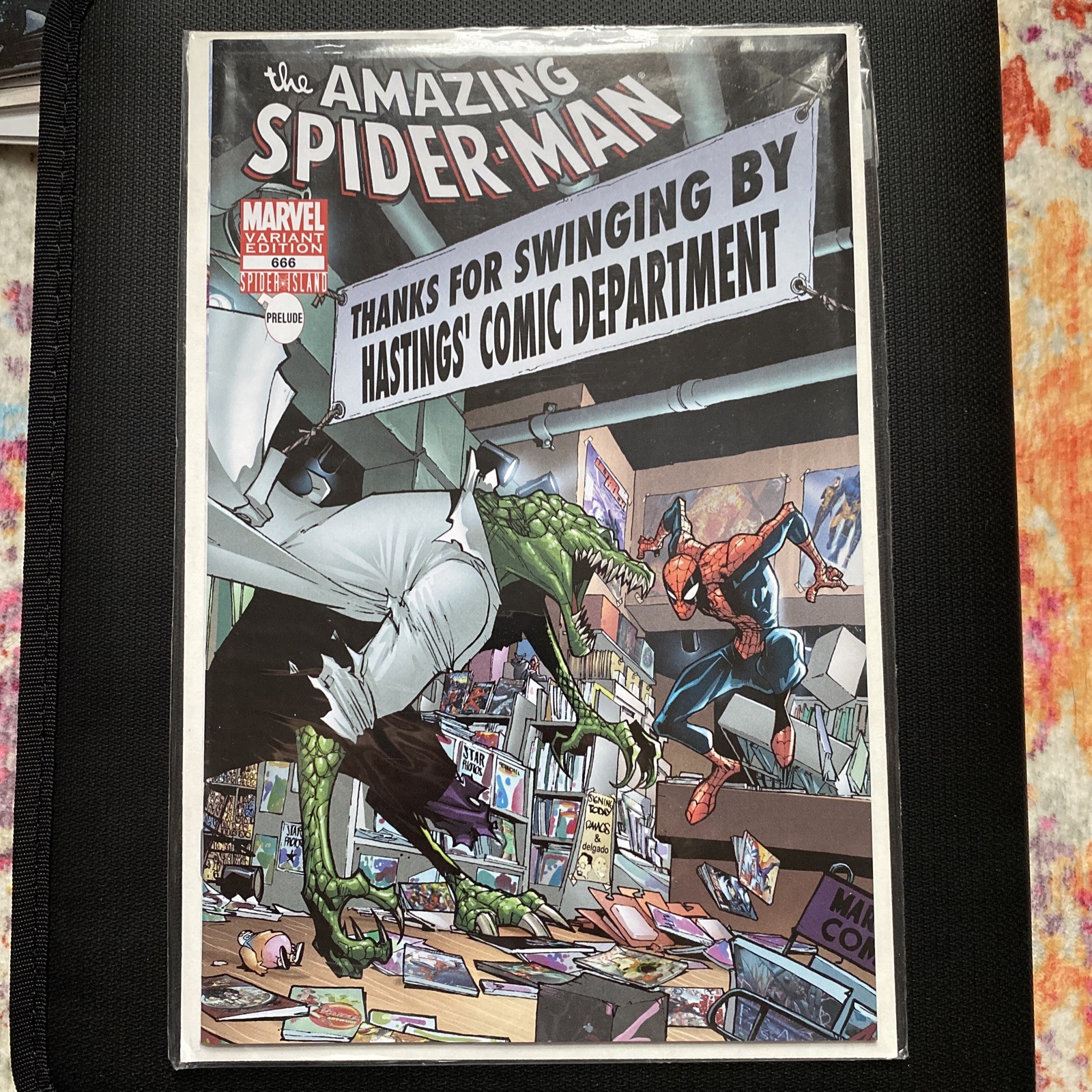 Amazing Spider-Man #666 Ramos Beyond Comics Store Lizard Variant VF+ JL Amazing Spider-Man #666 Ramos Beyond Comics Store Lizard Variant VF+ JL