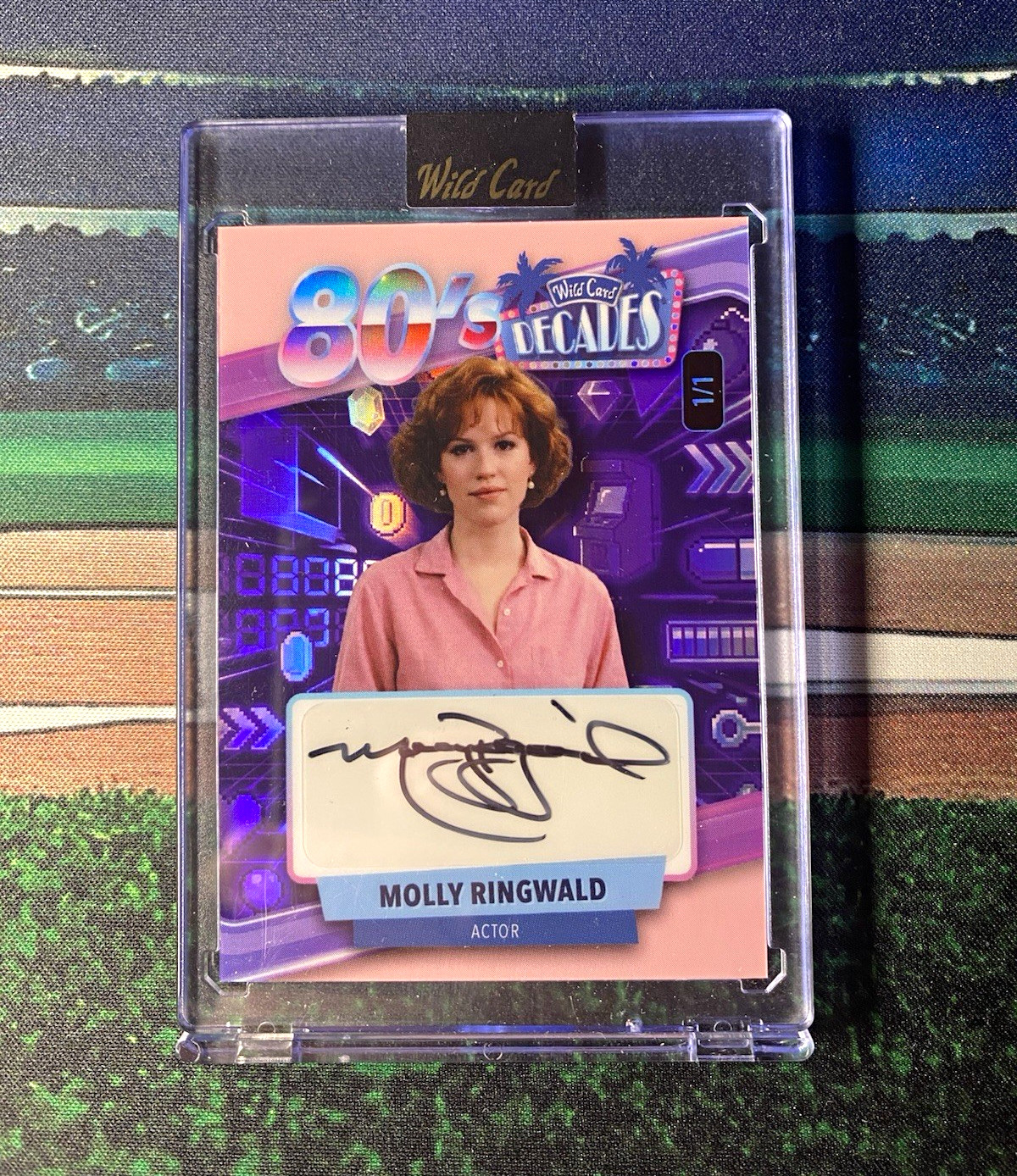 Wild Card 80's Decades Molly Ringwald Signed Autograph 1/1