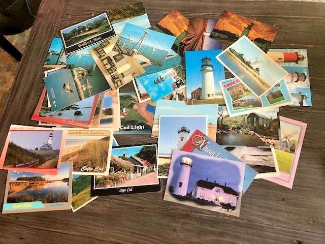 Lot of 40 Vintage Cape Cod MASSACHUSETTS Postcard