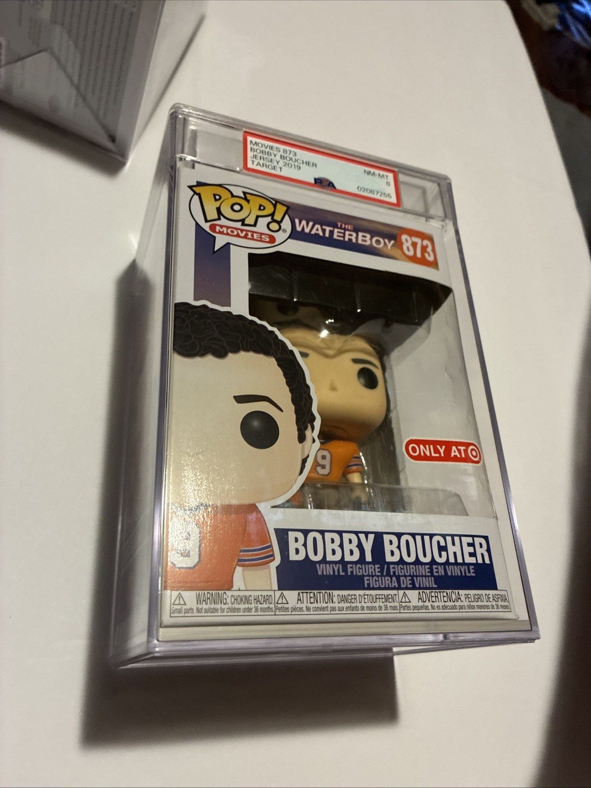 Funko Pop Waterboy Bobby Boucher 873 Psa 8