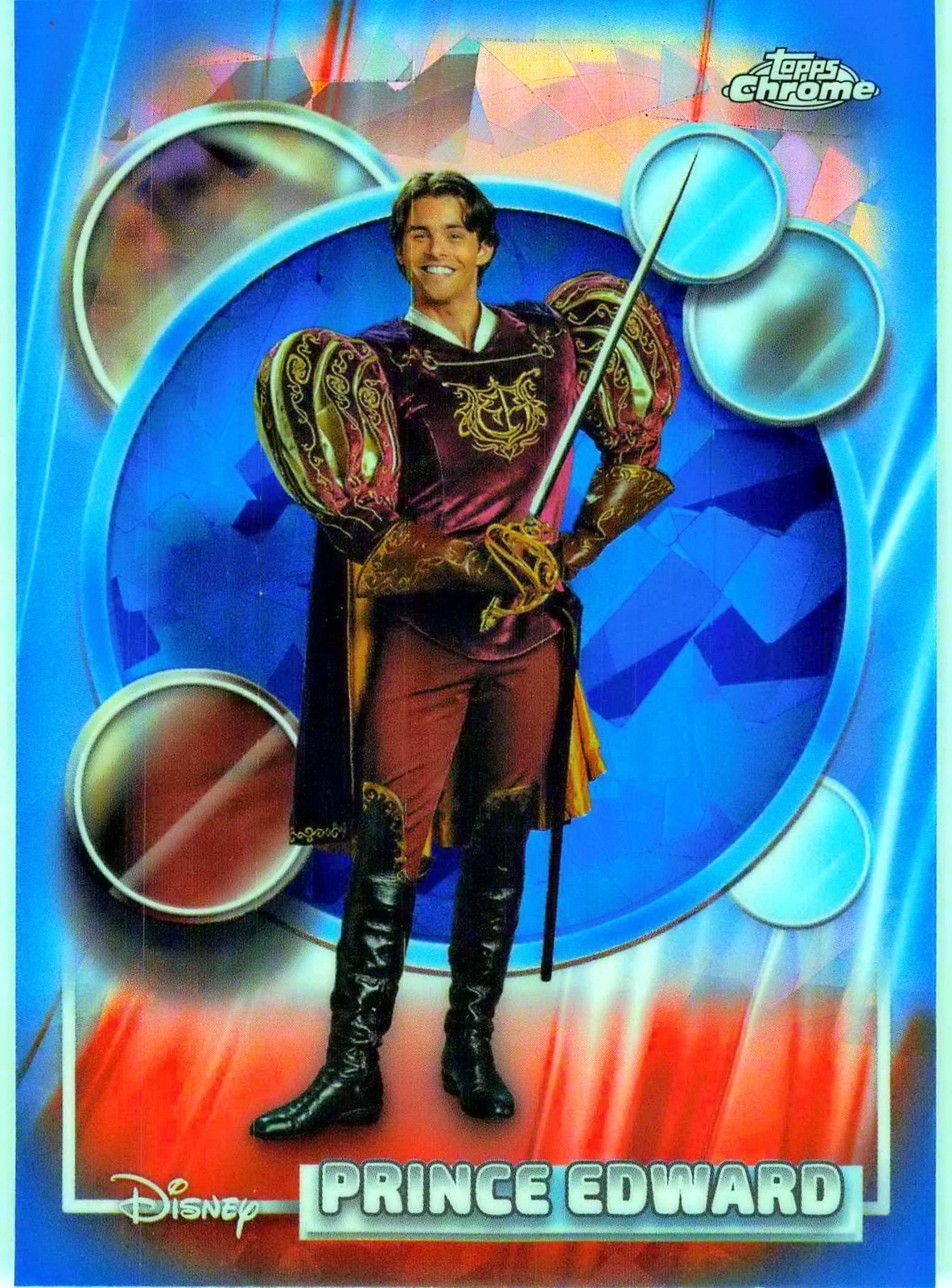 2026 Topps Chrome Disney Sapphire Edition #159 Prince Edward
