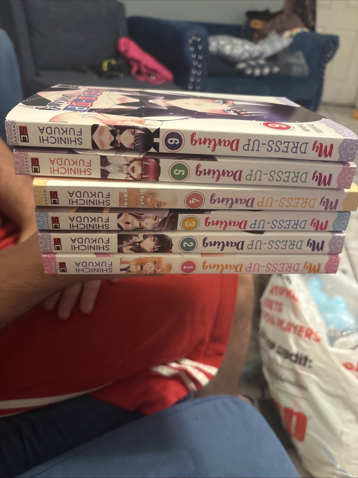 my dress up darling manga set english 1-6