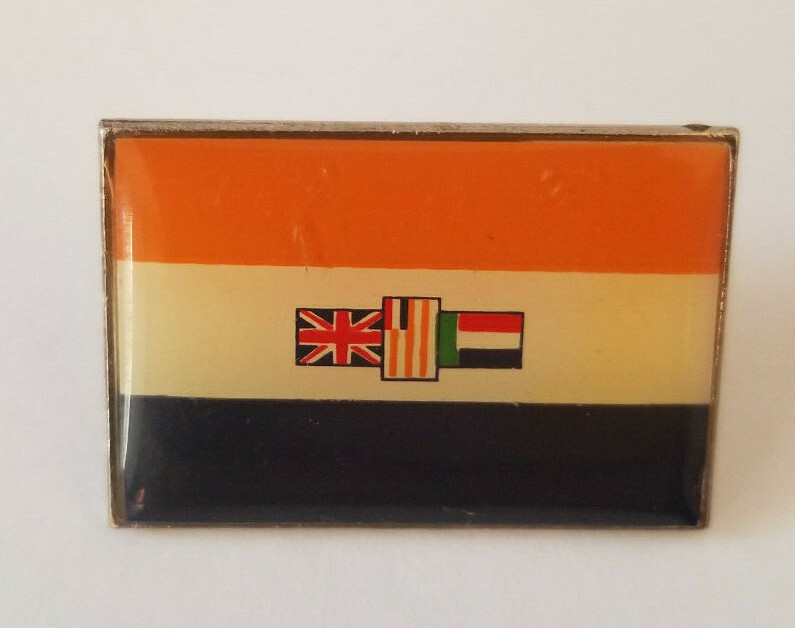 Original South Africa Flag - Army Cadet Pocket Flash / Badge - SADF - Border War