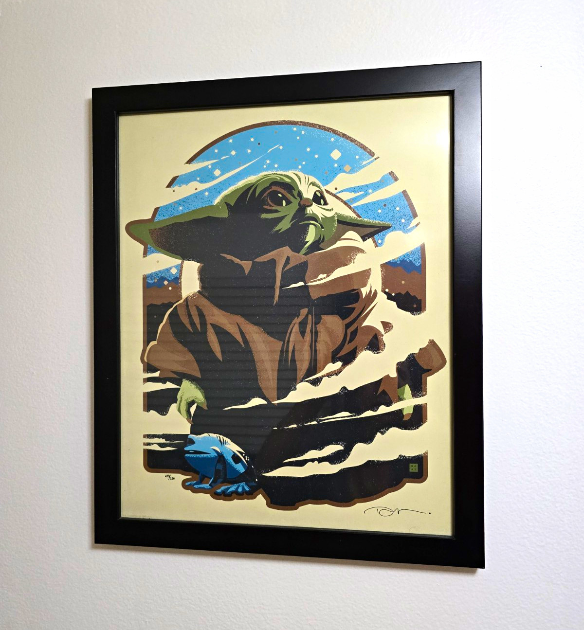 Star Wars Mandalorian Precious Bounty Signed Repro Print Acme Archives Ltd Star Wars Mandalorian Precious Bounty Signed Repro Print Acme Archives Ltd