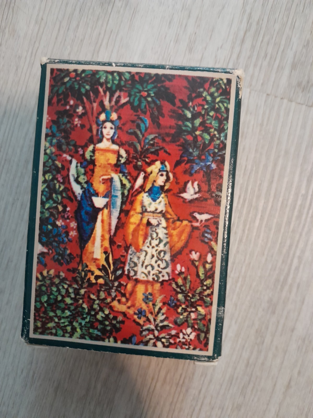 1981 Avon Tapestry Two Hostess Soaps with Festive Fragrance 3 oz Each