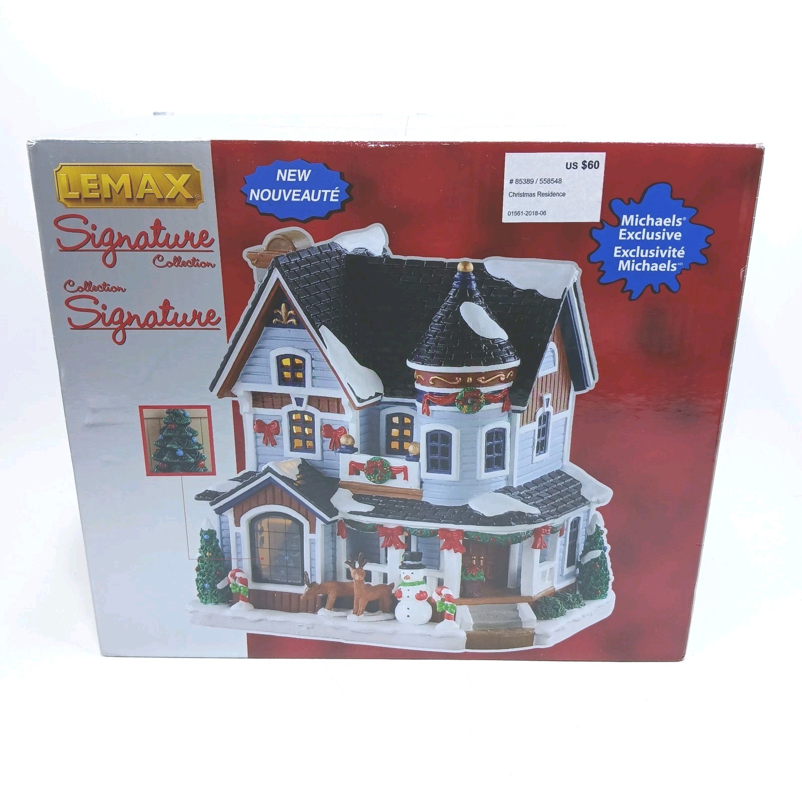 Lemax Christmas Residence Michael's Exclusive Signature Collection #85389 2018 