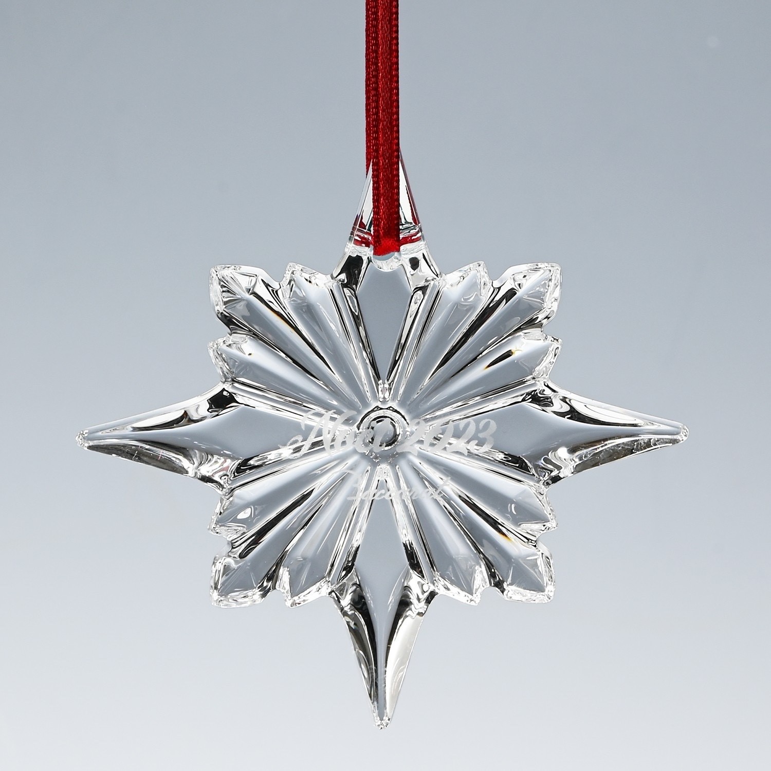 Baccarat Crystal Noel 2023 Annual Clear Ornament
