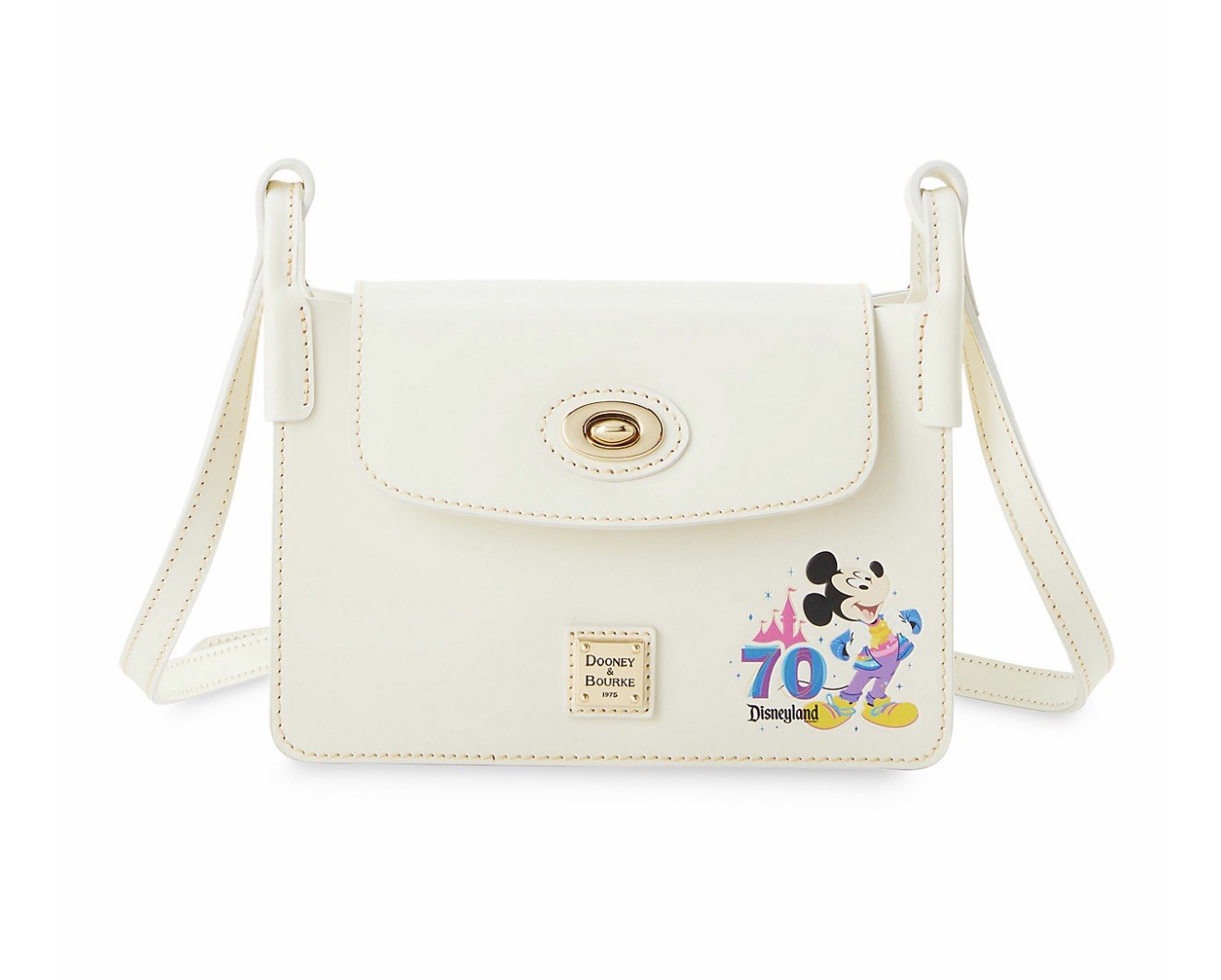 Disneyland 70th Anniversary Dooney & Bourke Pinky Crossbody Bag Mickey NWT Disneyland 70th Anniversary Dooney & Bourke Pinky Crossbody Bag Mickey NWT
