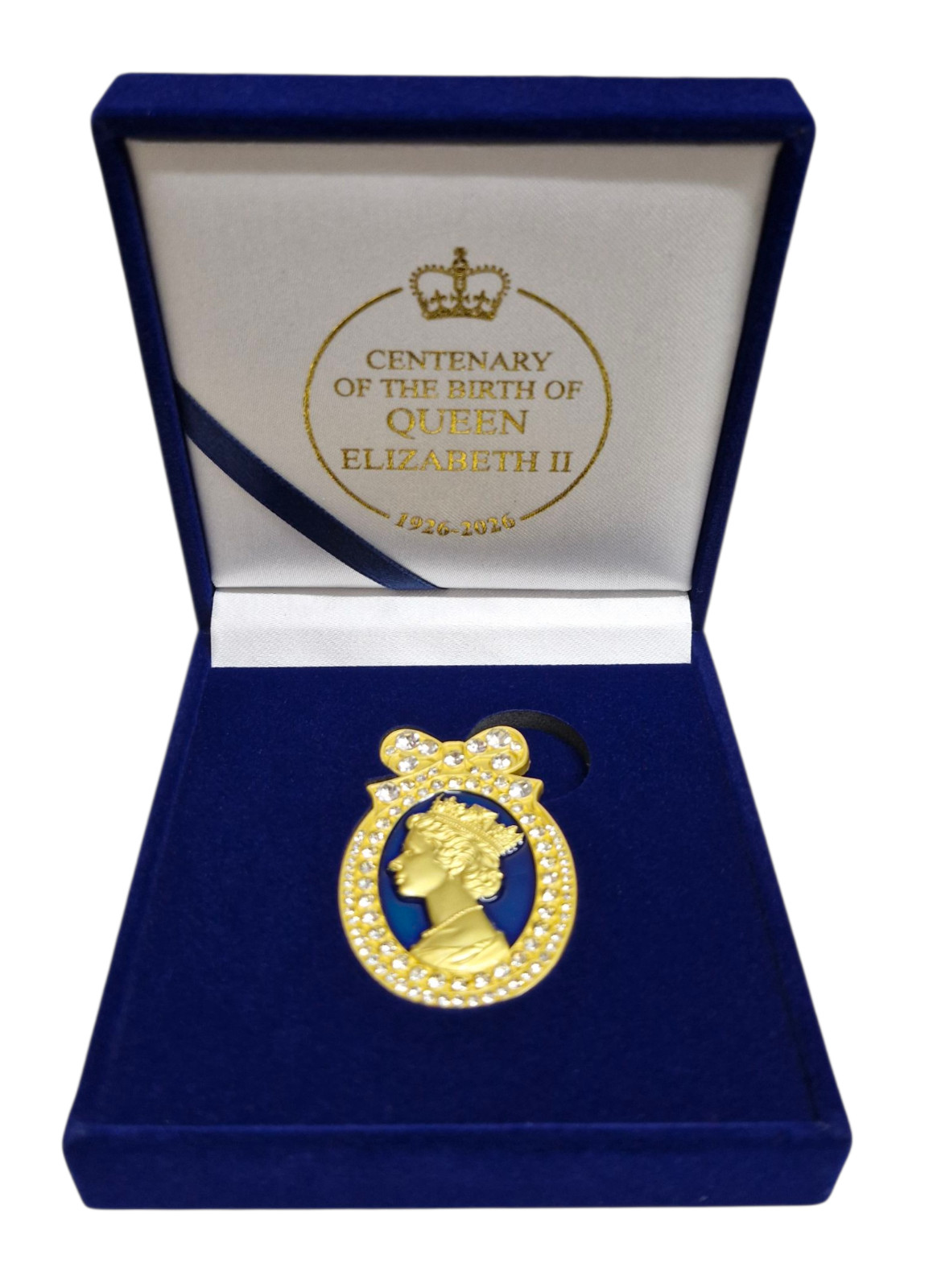 Queen Elizabeth II Centenary Cameo Brooch 2026 UK Commonwealth