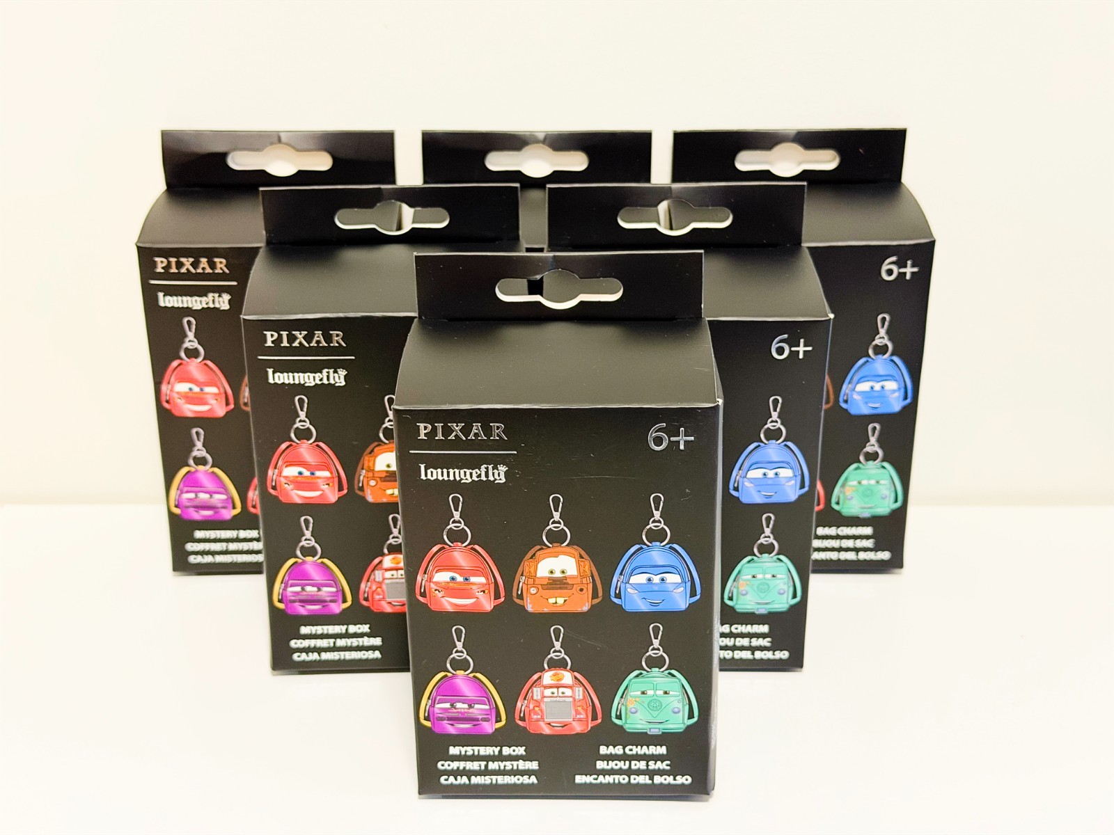 Loungefly, Disney Pixar CARS Backpack BagCharm/Keychain - FULL SET, NEW, FASHION Loungefly, Disney Pixar CARS Backpack BagCharm/Keychain - FULL SET, NEW, FASHION
