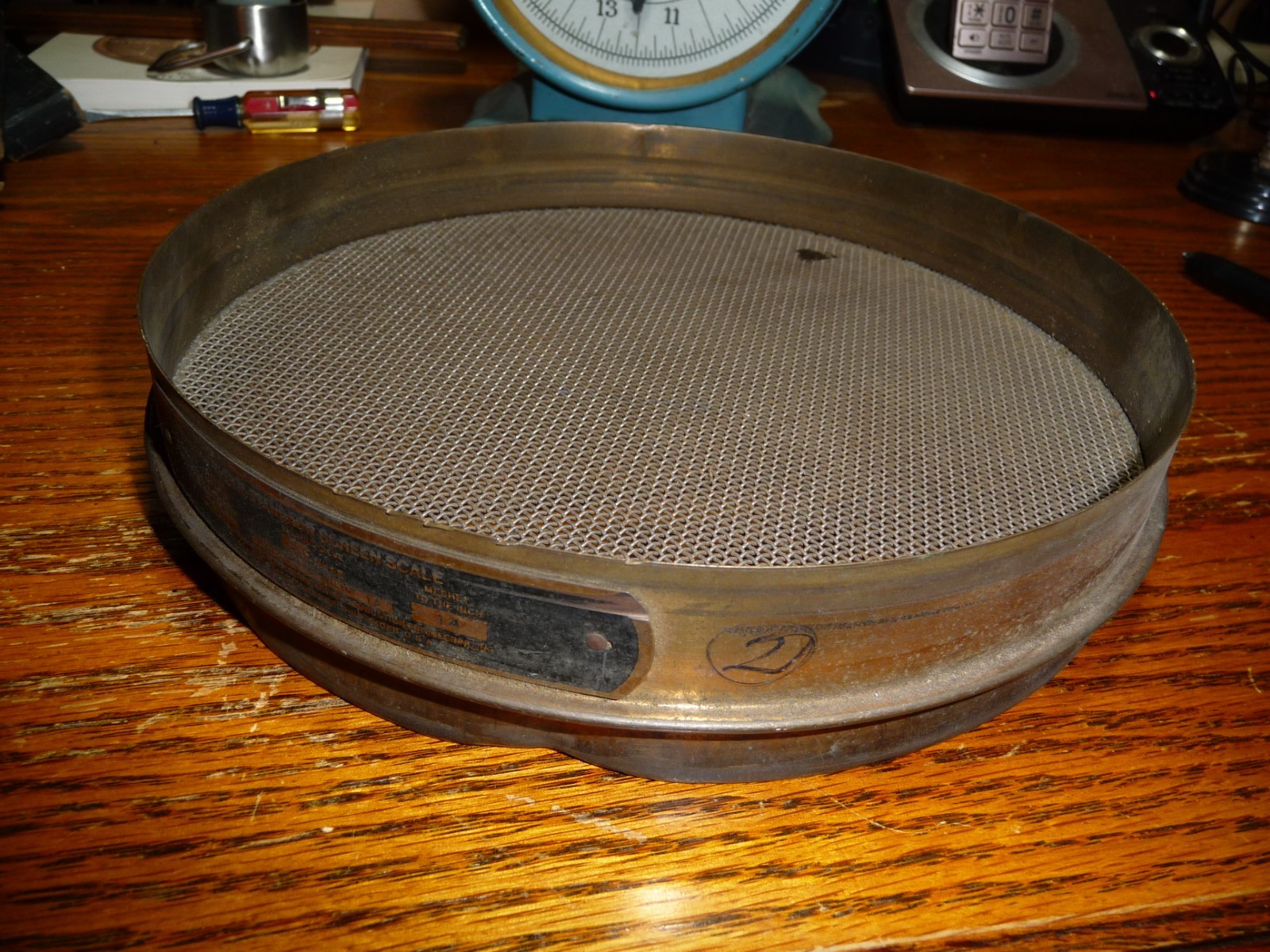 Tyler Standard Screen Scale - Series 045 - Soil Sifting Sieve Strainer