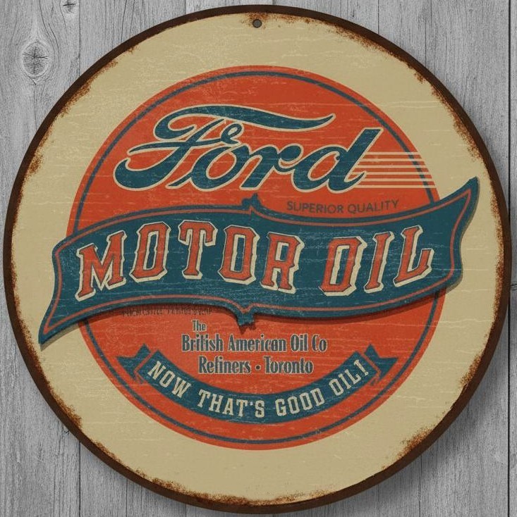 Ford Motor Oil 12\