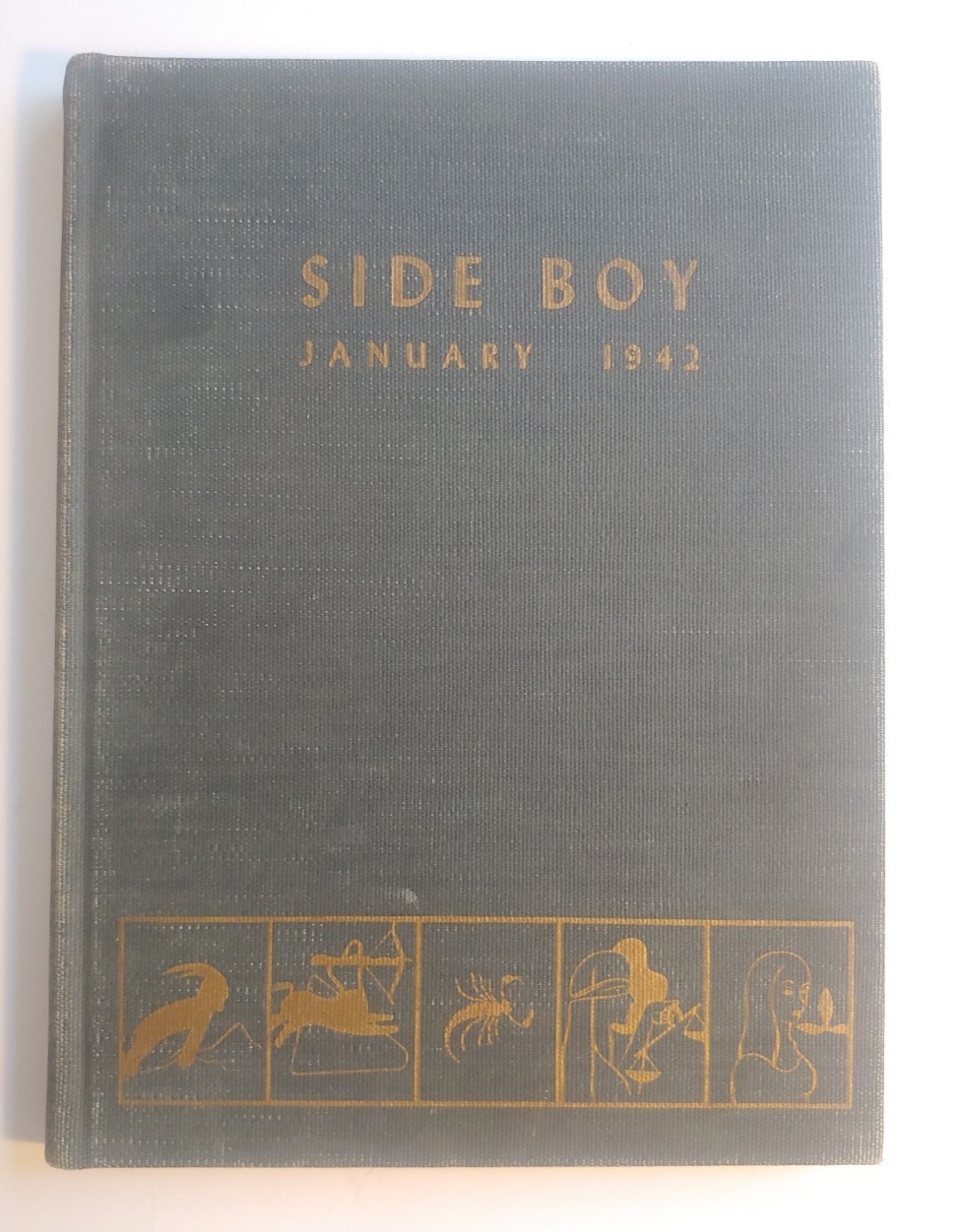 SIDE BOY January 1942, United States Naval Reserve Midshipmens School