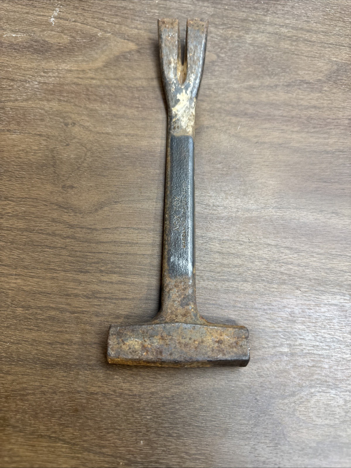 Vintage Nox-Tox Warranted Forged Steel Crate Hammer & Pry Bar 9 Vintage Nox-Tox Warranted Forged Steel Crate Hammer & Pry Bar 9