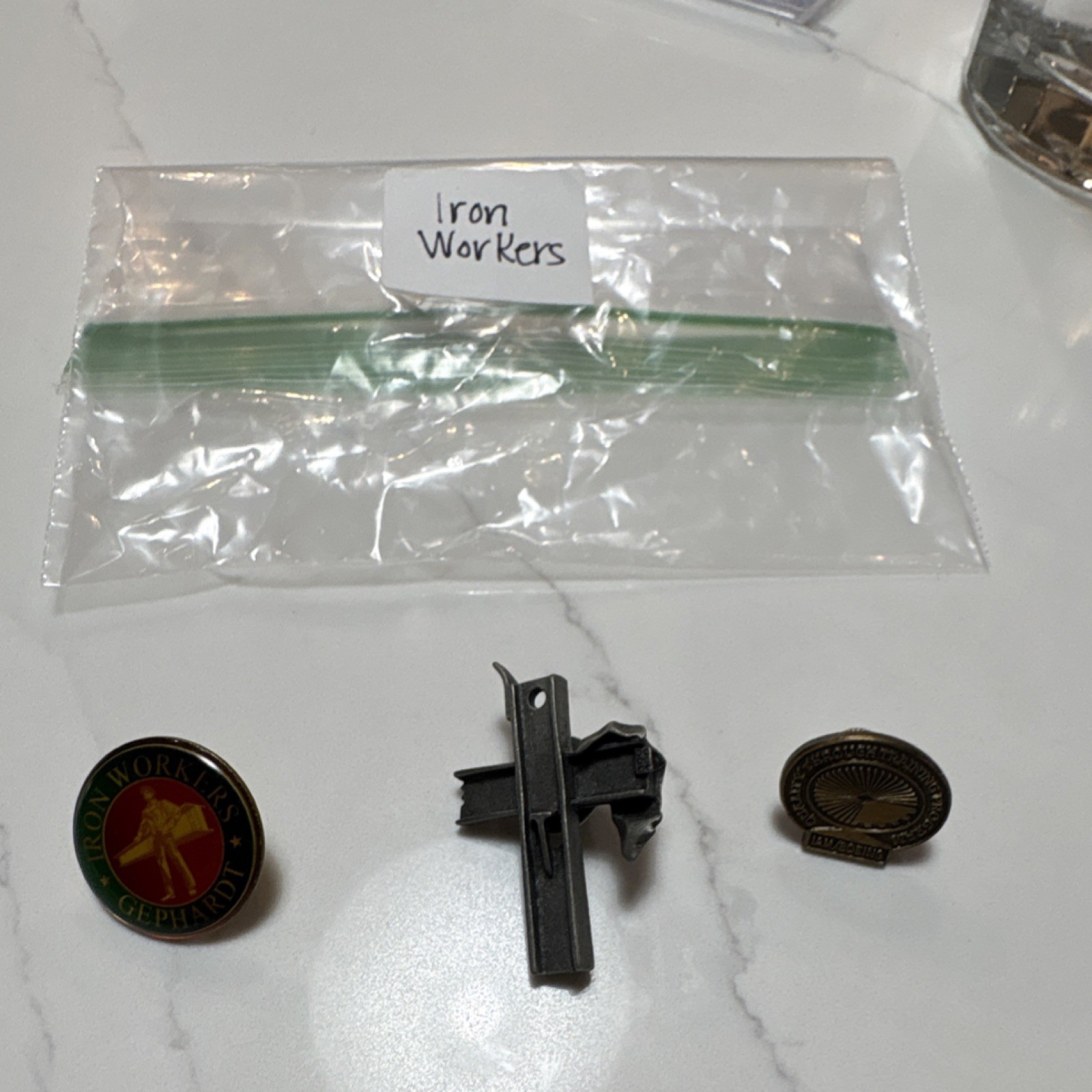 Trade Union Collectible Pins Lot Iron Workers Various Locals and Trades