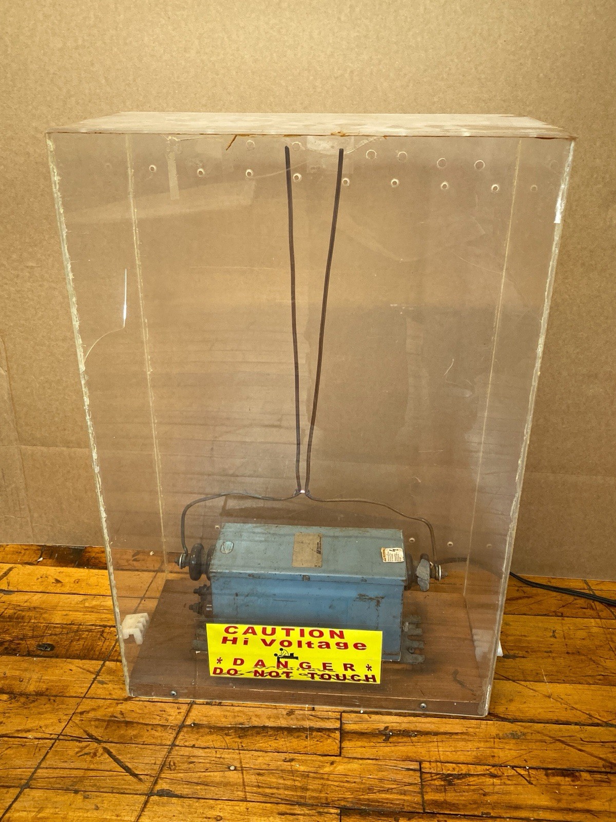 Vintage Jacob's Ladder Magnetek Jefferson Electric High Voltage Arc Apparatus