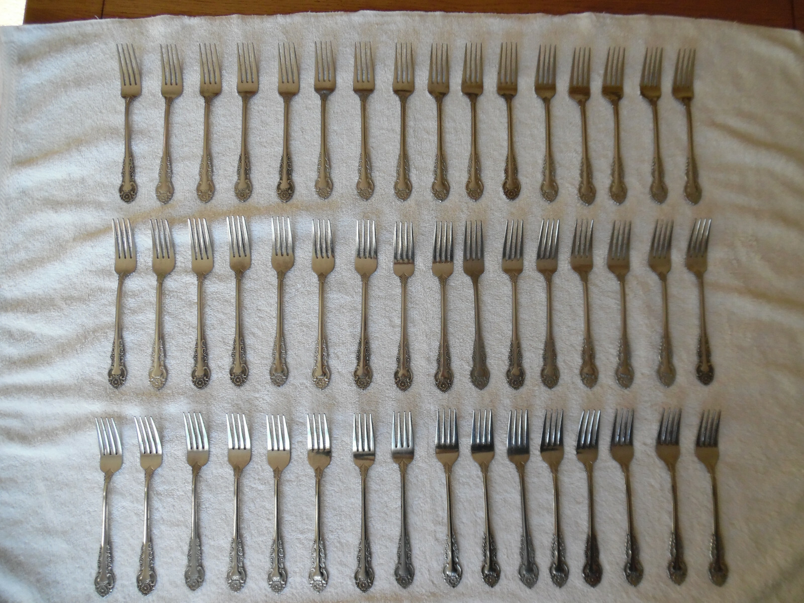 48pc Adcraft Alissa Stainless Japan Dinner Forks Flatware 160-26CC