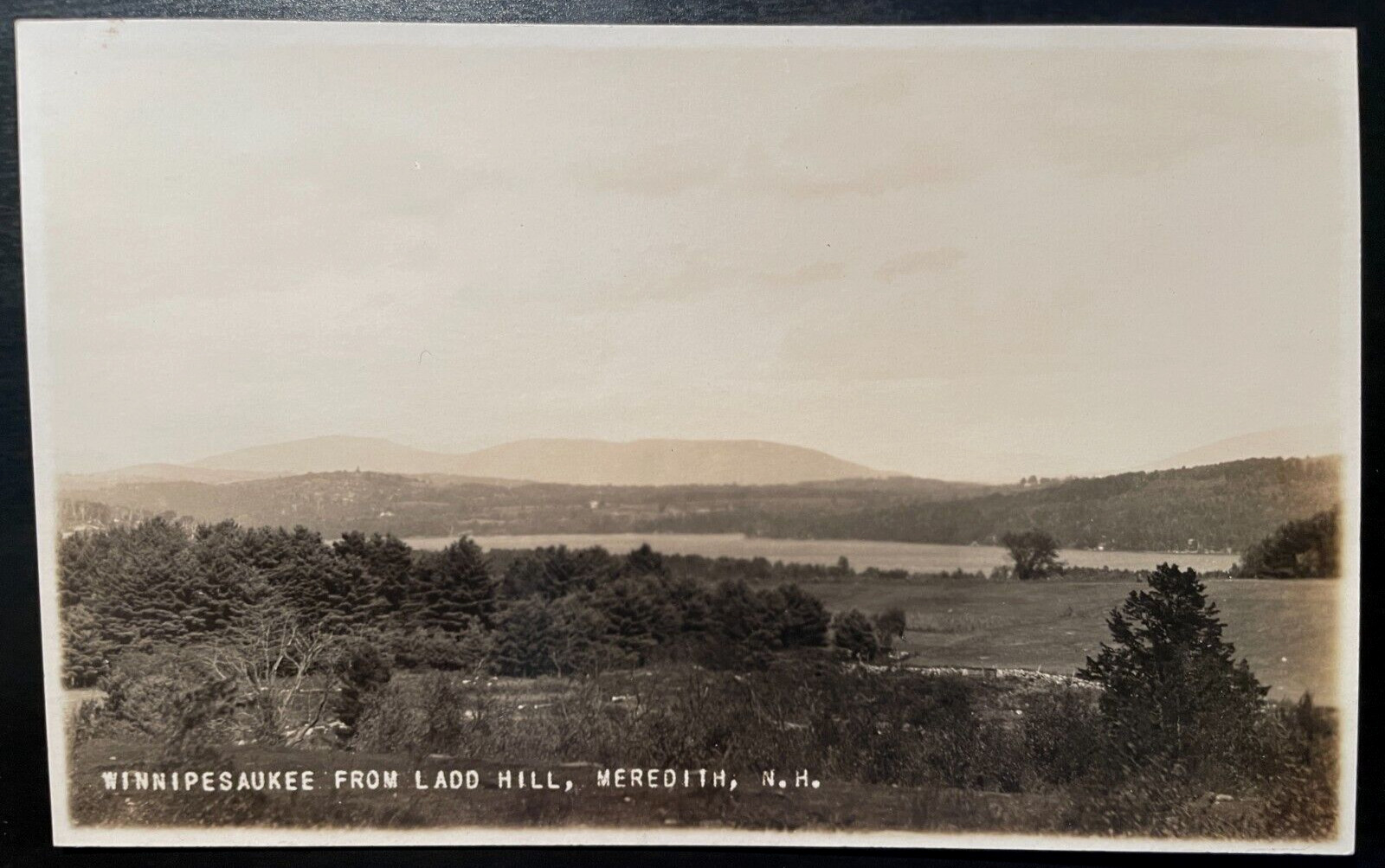 Vintage Postcard 1920-1945 Winnipesaukee, Ladd Hill, Meredith, New Hampshire NH