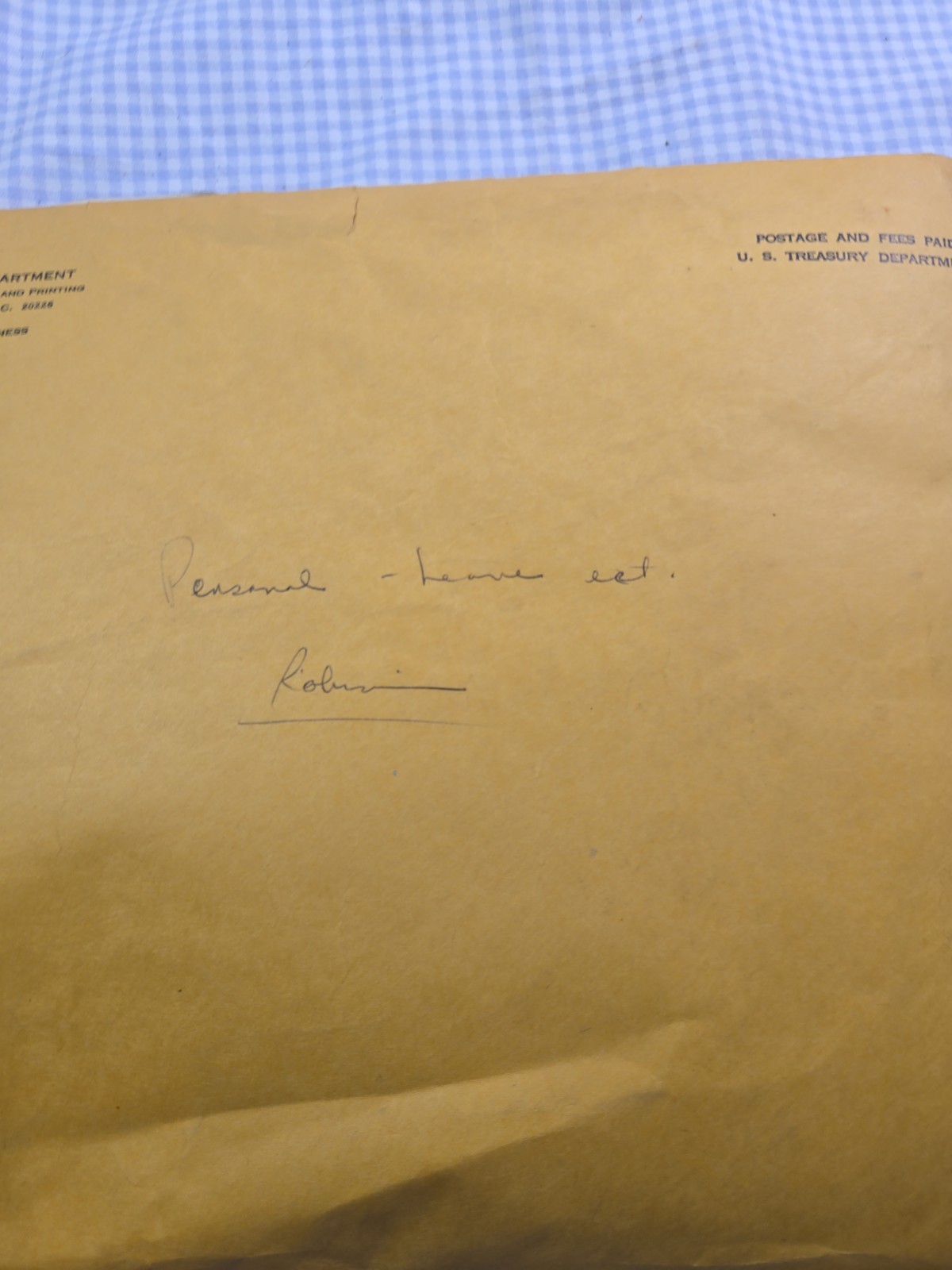 1960s Federal Nurse Civil Service Appeal Archive HEW AFGE Washington DC Papers