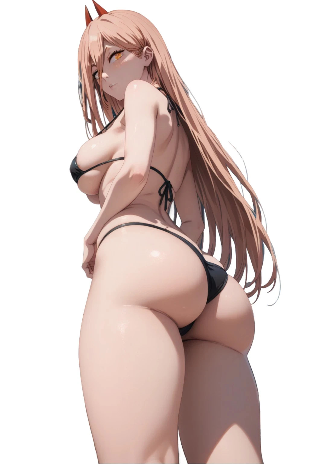 Power Chainsaw Man Waifu Weatherproof Anime Sticker 6\