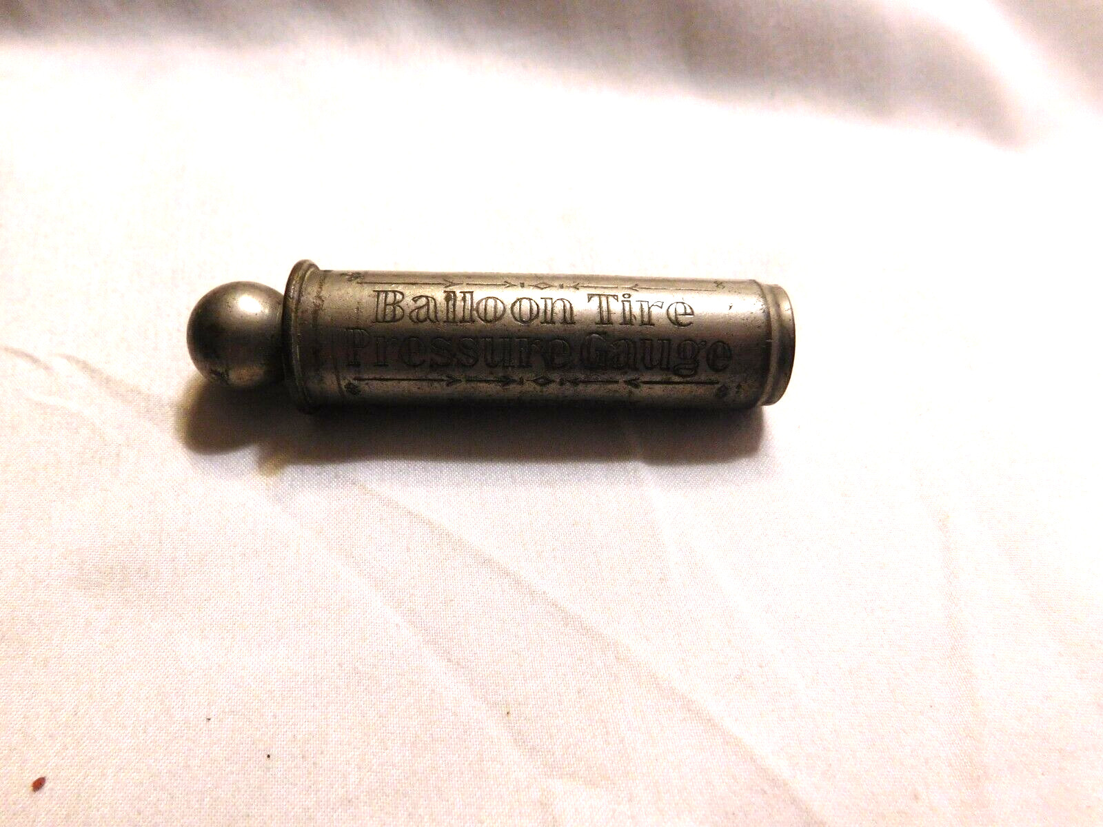 Schrader Balloon Tire Pressure Gauge Antique Pat. Date 1923 Brooklyn NY USA
