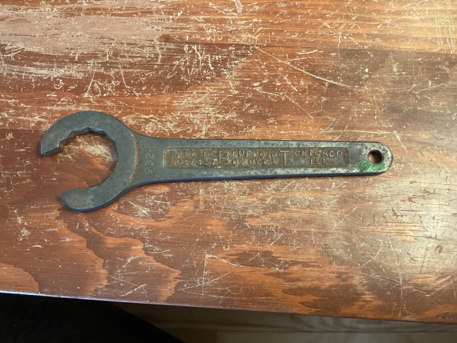 Antique Vintage Blue Point tools boxocket Wrench Chicago 932-1 - 6 1/4” Long Antique Vintage Blue Point tools boxocket Wrench Chicago 932-1 - 6 1/4” Long