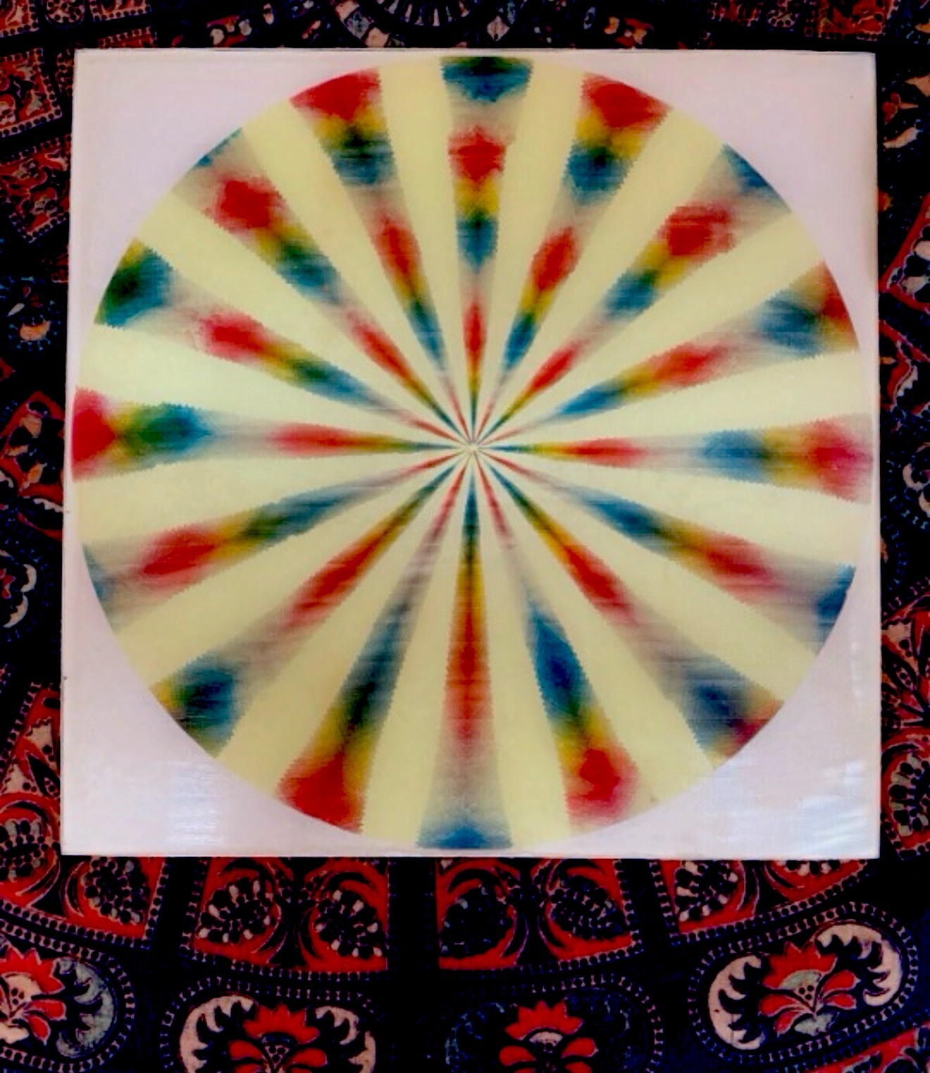 VTG MCM 1960s VARI VUE MOVING MOTION 14x14 “Kaleidoscope” NOS HTF LENTICULAR
