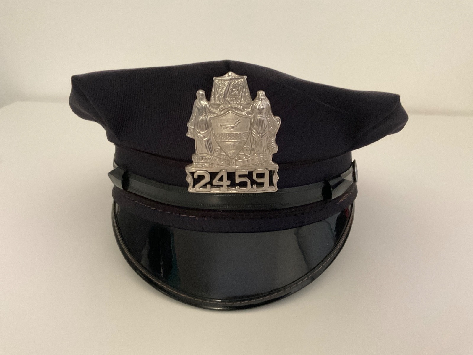 old hat, cap, old Philadelphia police cap obsolete for collection old hat, cap, old Philadelphia police cap obsolete for collection