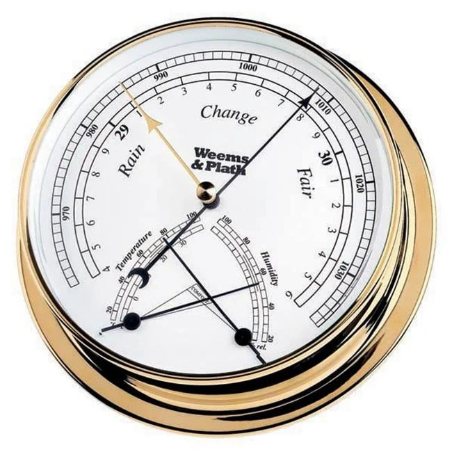 Weems and Plath 631400 Brass Endurance 145 Barometer/Comfortmeter