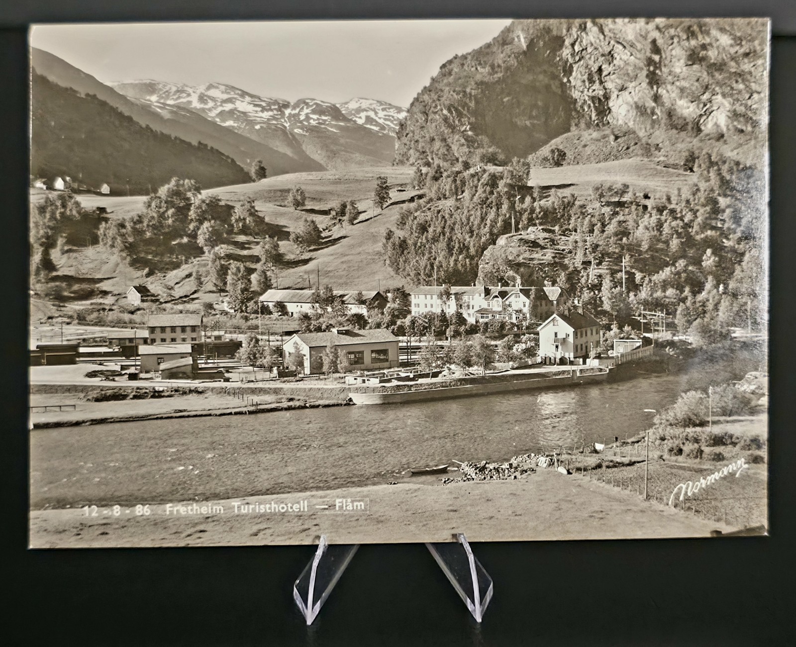 Vintage Norway RPPC Postcards Lot 5 Flåm Nærøyfjord Sognefjord Fretheim Hotel