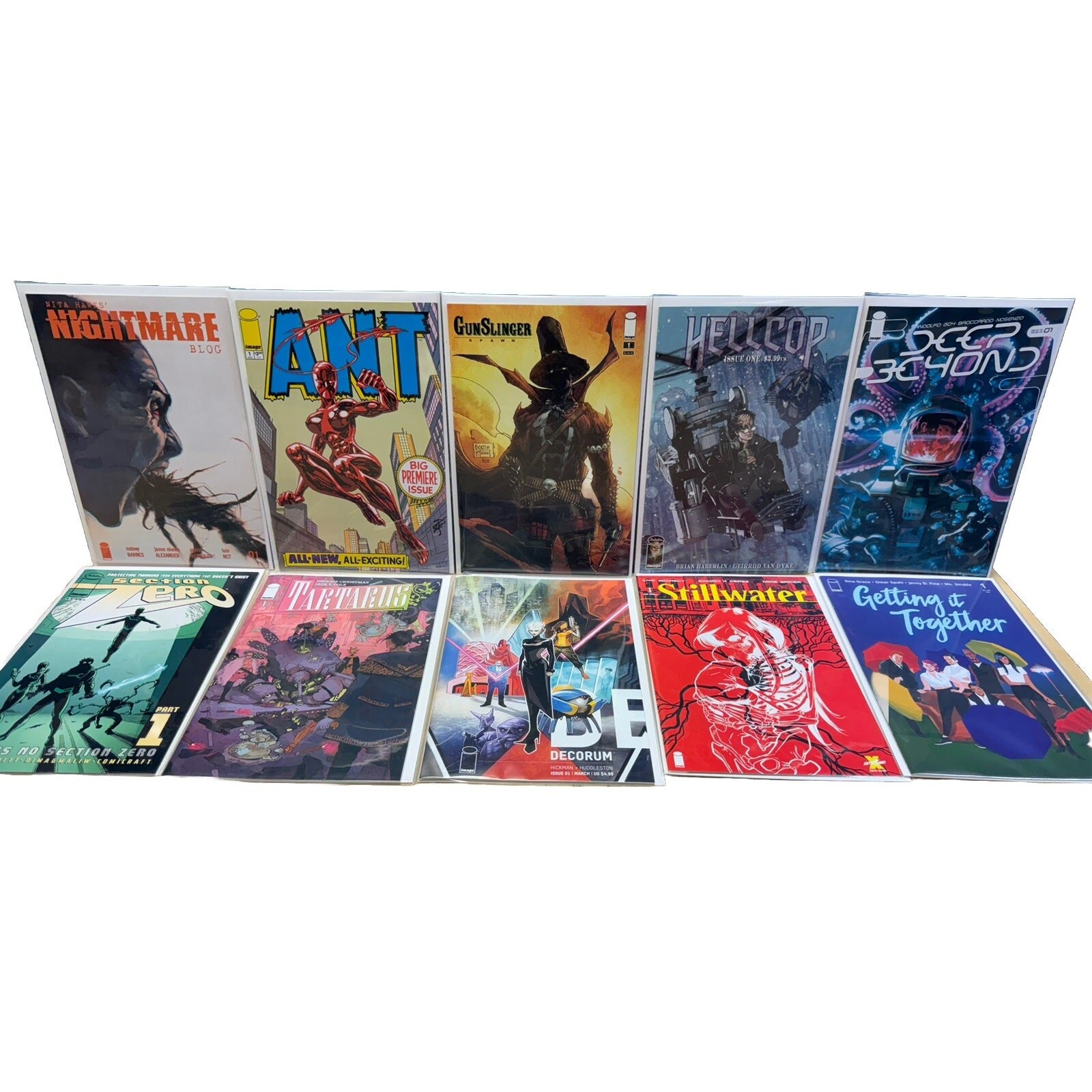 10 Image Comics #1 Lot Nightmare Blog Ant Gunslinger Spawn He’ll cop Deep Beyond