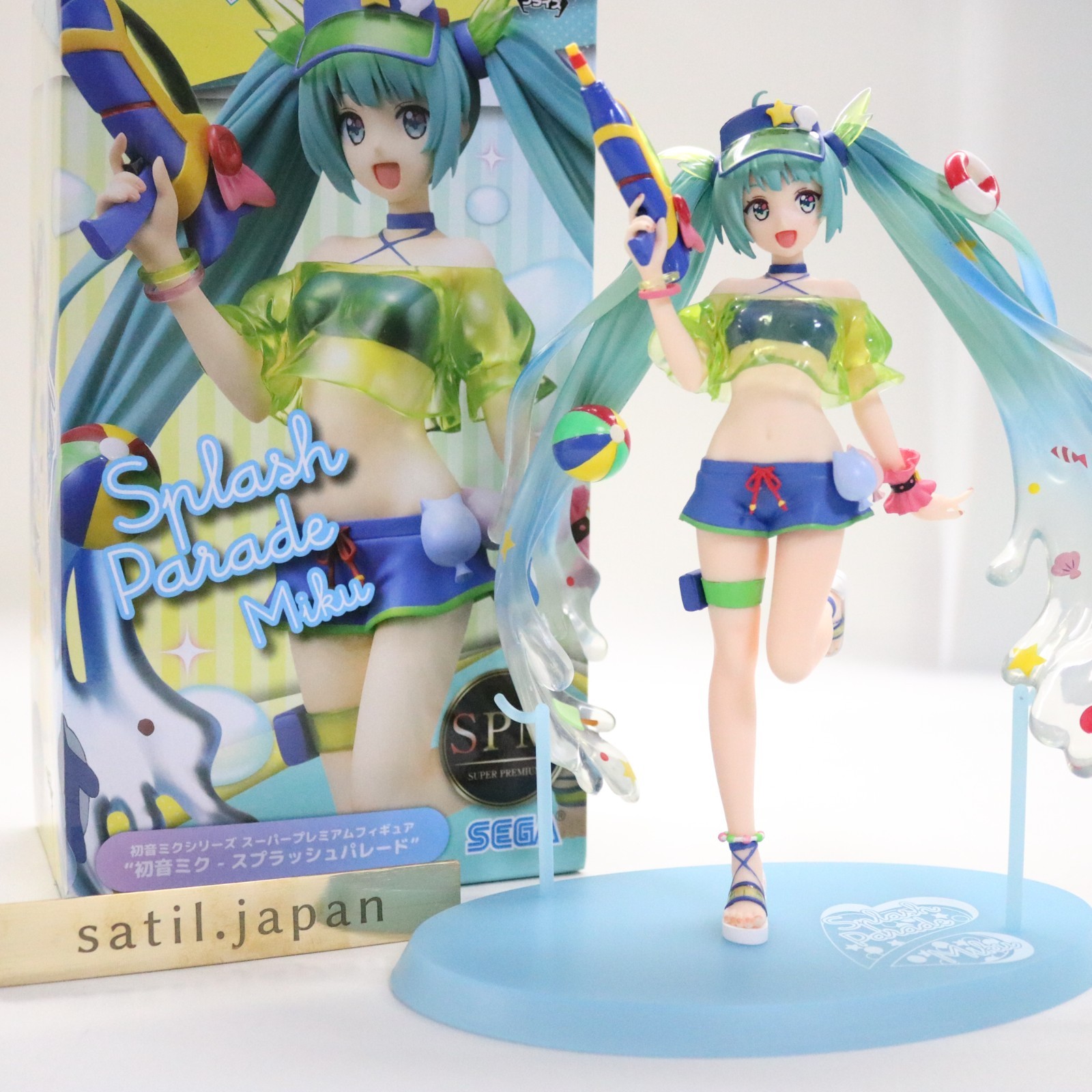 [USED] SEGA Hatsune Miku Splash Parade Super Premium Figure SPM