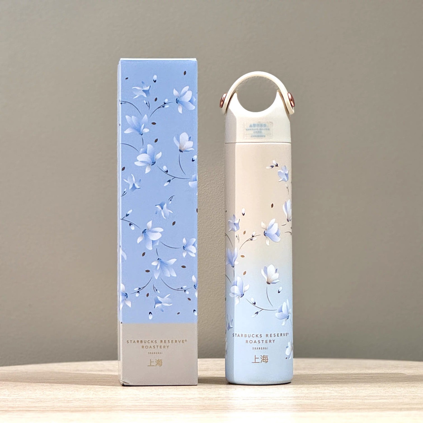 2023New Starbucks Magnolia Flower StainlessSteel Vacuum Cup 310ml Rare Gift idea
