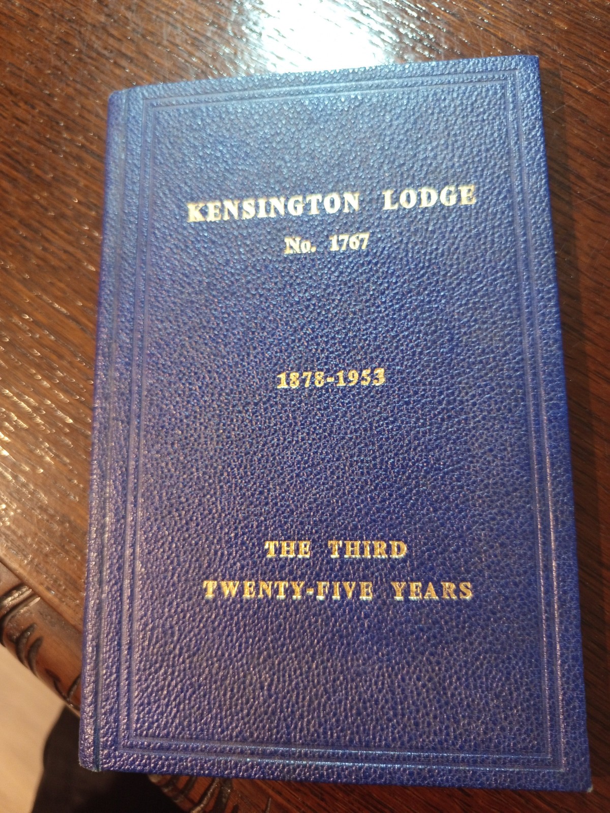 1953 Kensington Lodge No. 1767 A Brief History  Freemasonry masonic/604