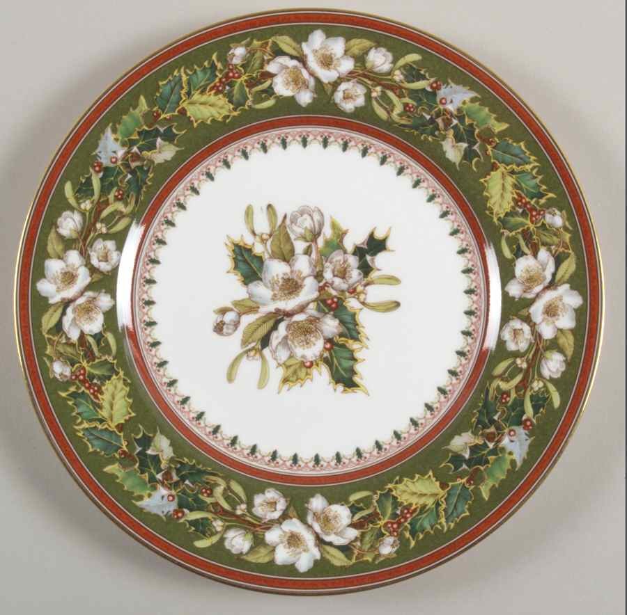 Spode Christmas Rose Accent Salad Plate 4708445