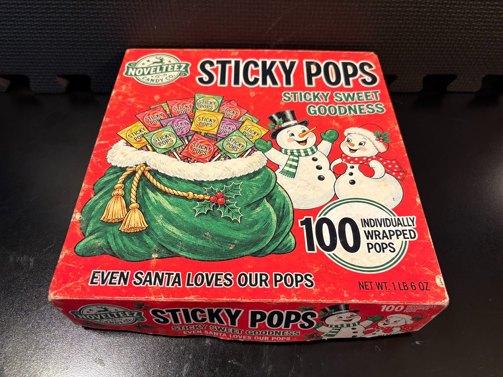 1961 Sticky Pops - Inspired, Matte/Aged - Empty custom design box