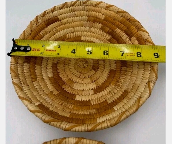 ** OLDER  NATIVE AMERICAN PAPAGO TOHONO  O'ODHAM BASKET AUTHENTIC**