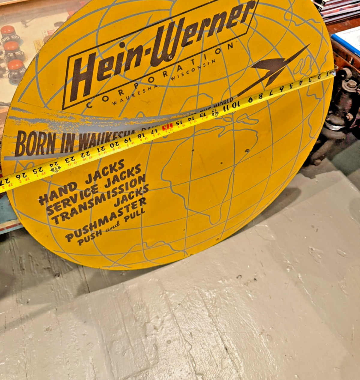 Hein Werner Vintage Sign Hein Werner Vintage Sign