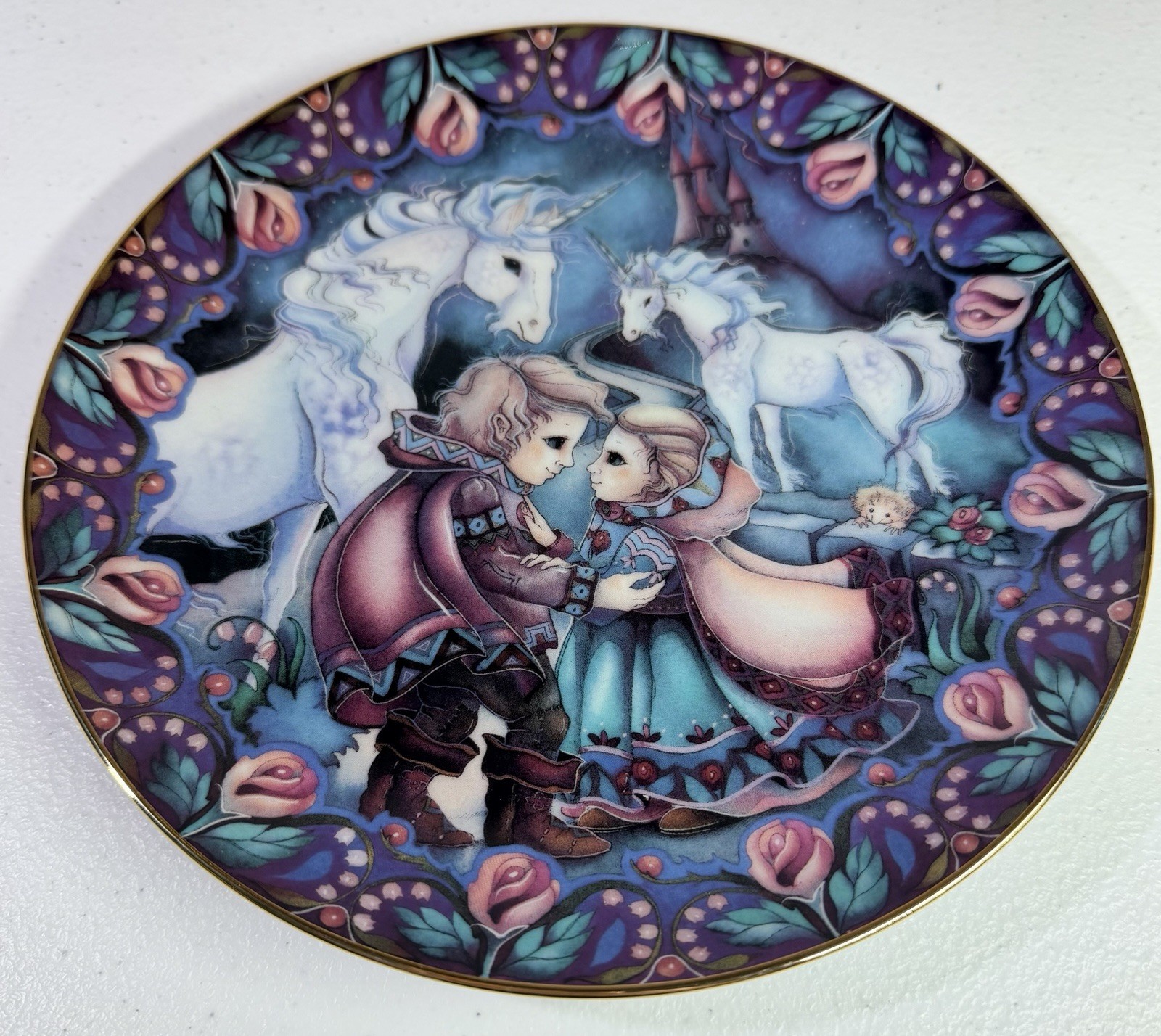 The Magic Of Love  By Jody Bergsma. 1991 Low Plate #857  Rare Vintage 90’s Gift