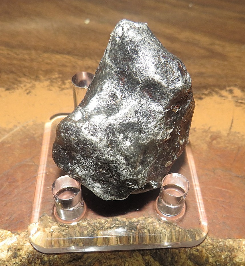140 gm . CANYON DIABLO IRON METEORITE  MUSEUM GD ARIZONA .3 LBS  JAL