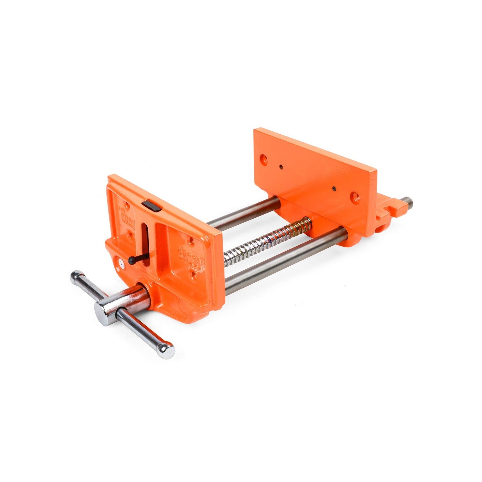 Pony Jorgensen 27091 Medium Duty Woodworker\'s Vise, Orange, Grey, 9-Inch By 7...