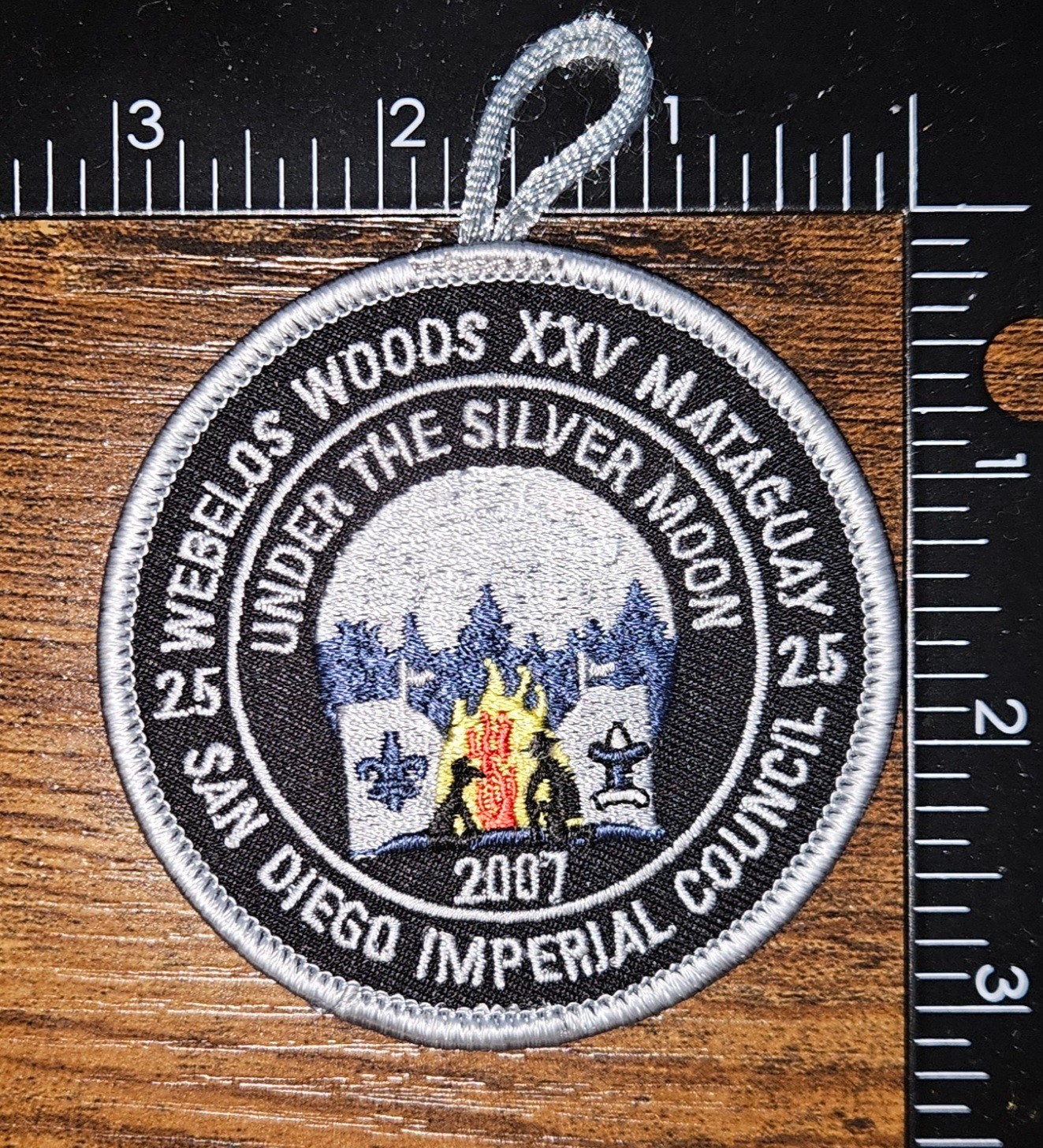 San Diego Imperial Council California Webelos Woods Mataguay 2007 BSA Patch