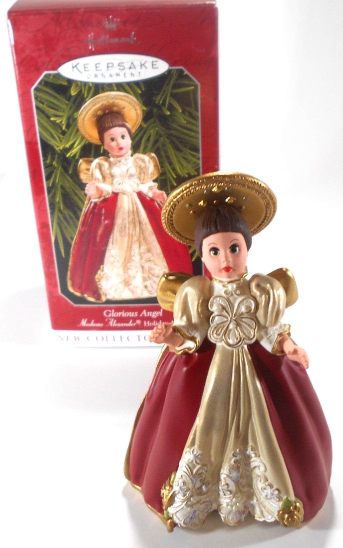 GLORIOUS ANGEL Madame Alexander Hallmark Ornament 1998 First in Series Vintage GLORIOUS ANGEL Madame Alexander Hallmark Ornament 1998 First in Series Vintage