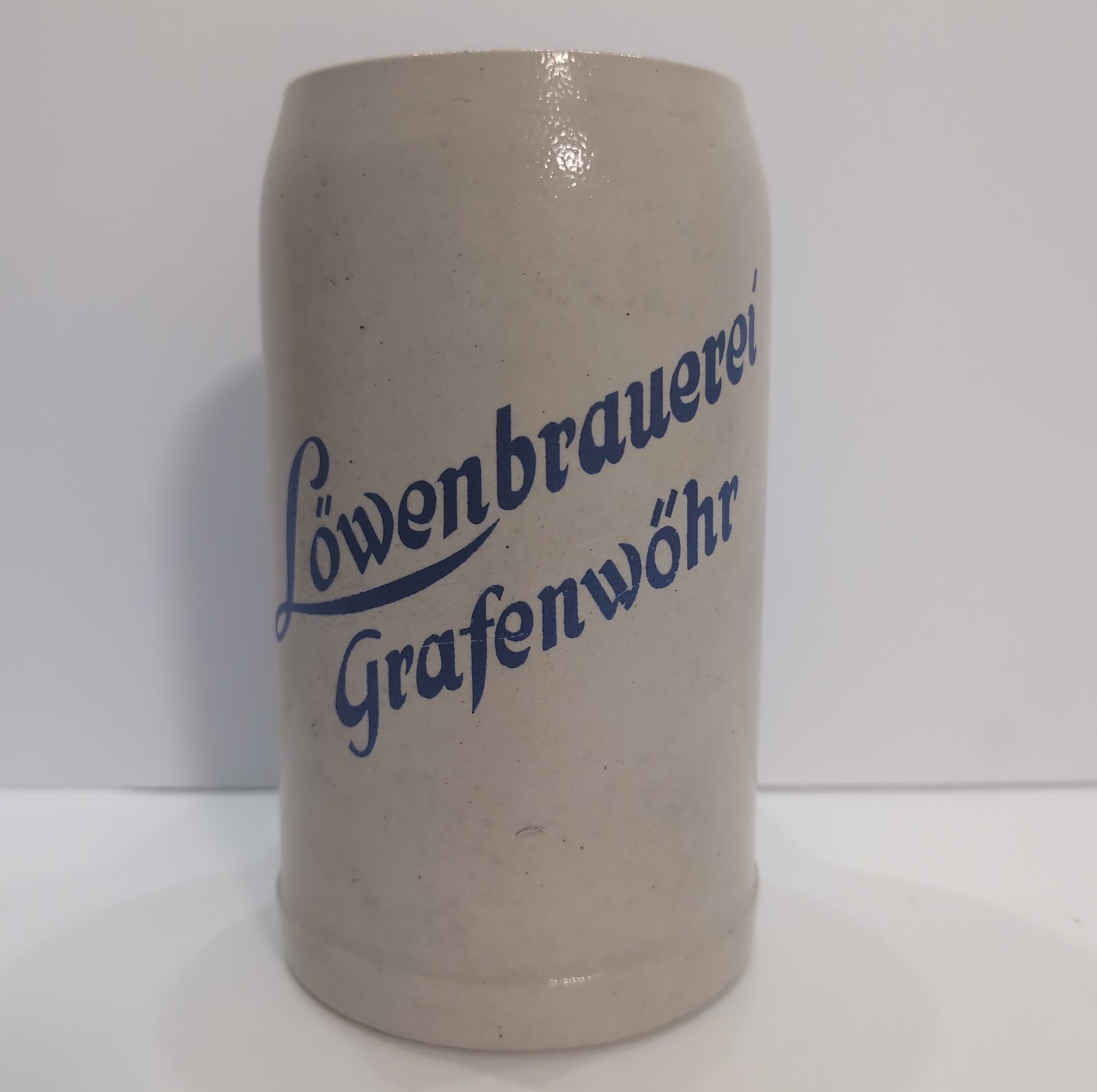 German Beer Stein 1L Mug Lowenbrau Grafenwohr Germany Lowenbrauerei Oktoberfest