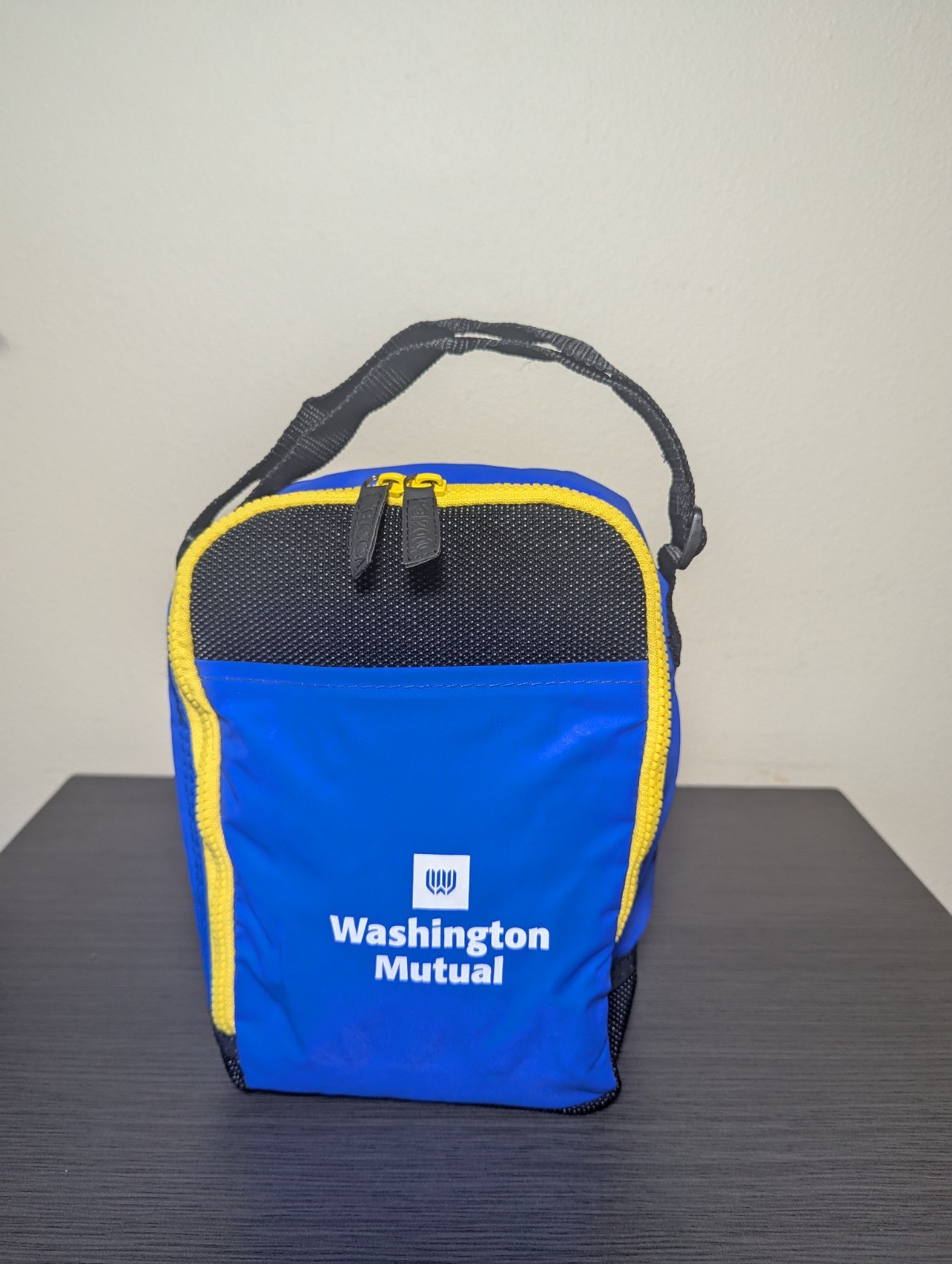 Washington Mutual Bank Insulated Lunch Bag/Carrier, Rare Vintage Collectible