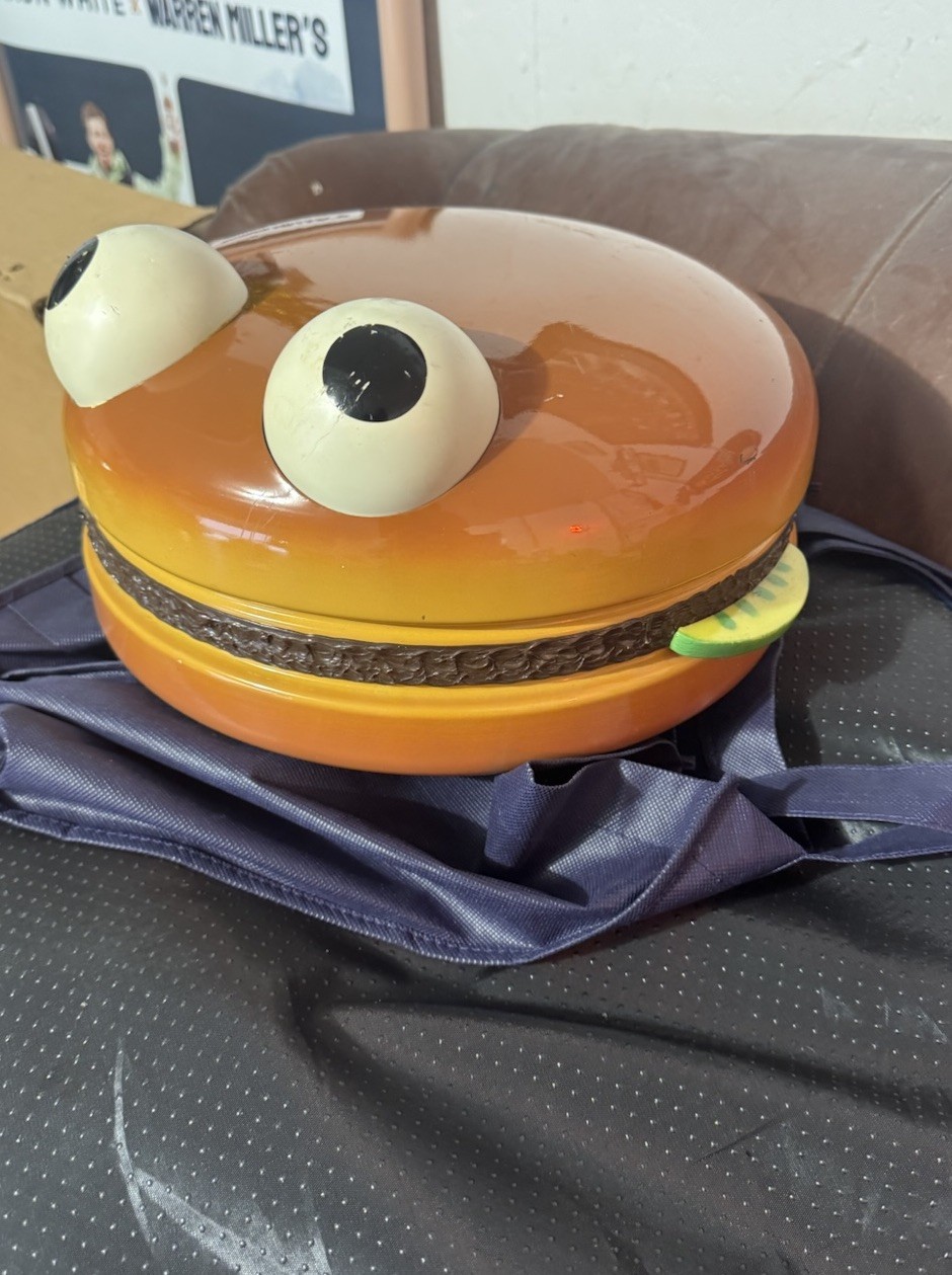 McDonald’s Setmakers Outdoor Lamp Cheeseburger Vintage New Old Stock