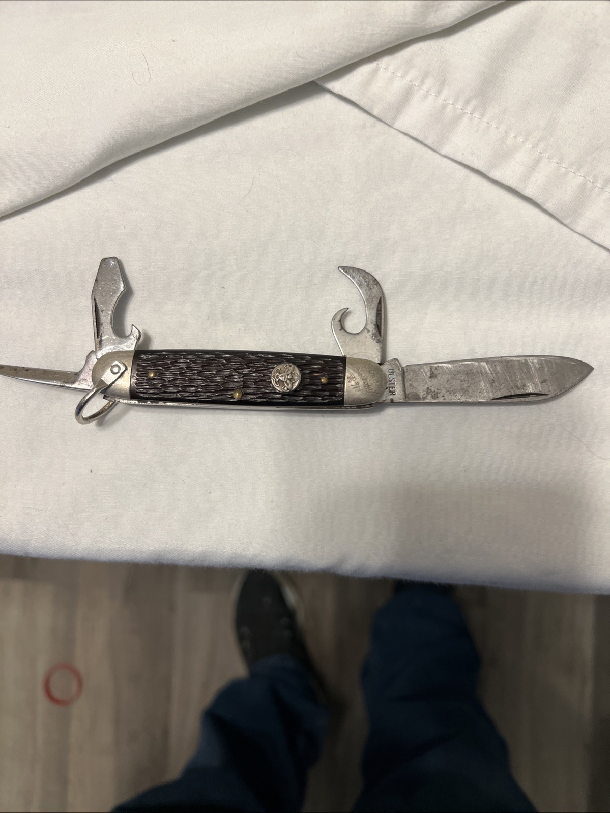 Vintage Ulster Boy Scouts Pocket Knife 4 Blades Nice Vintage Ulster Boy Scouts Pocket Knife 4 Blades Nice